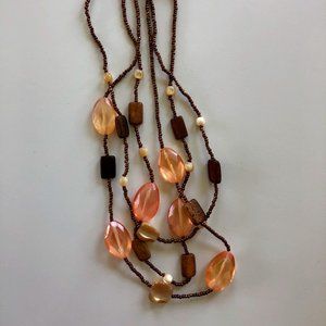 Gorgeous boho beaded necklace